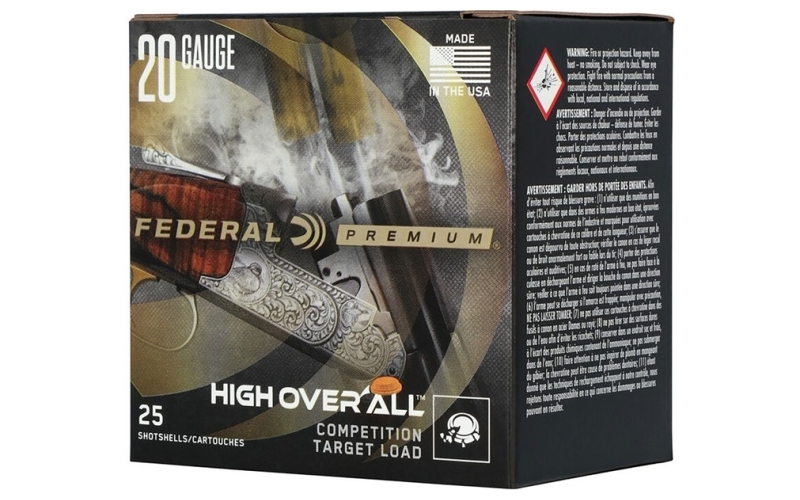 Federal 20 gauge 2-3/4''  7/8oz #8 25/box
